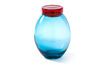 Miniature Sets de 4 jarres en verre multicolore Bloated 6
