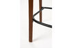 Miniatura Sgabello da bancone in legno di faggio color noce Babington 11