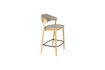 Miniatura Sgabello da bar in faggio beige Babington 1