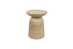Miniatura Sgabello rotondo in cemento grigio Brison 1