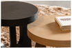 Miniature Side Table 35xØ55 cm MDF Veneer Natural Tala 3