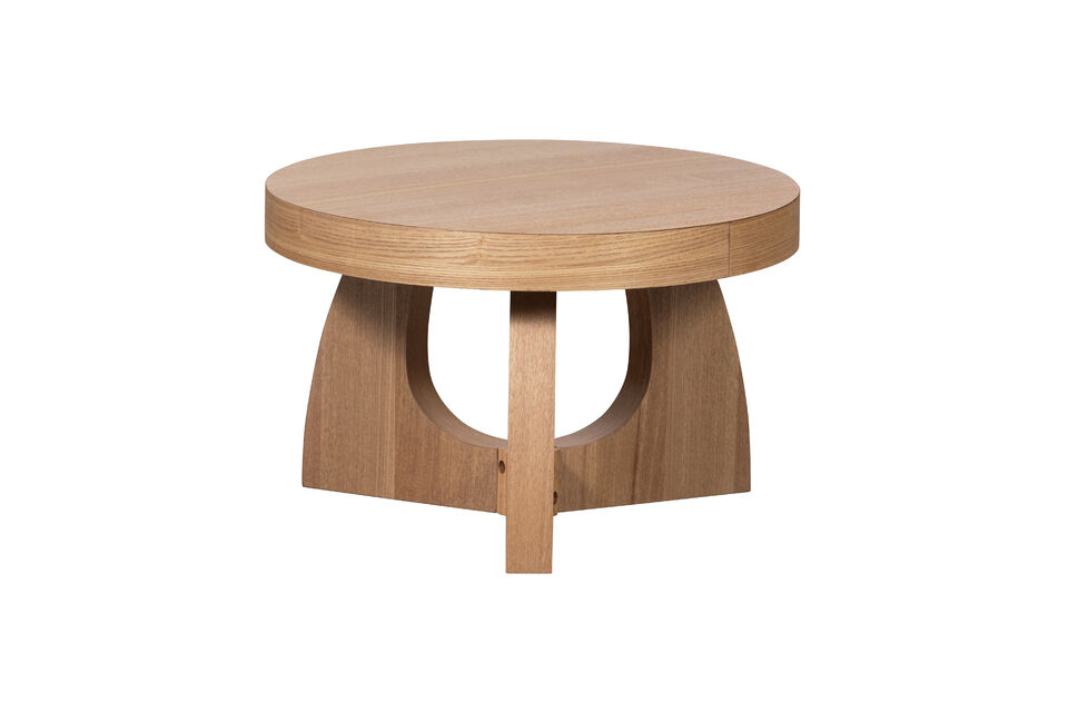 Tala is formed from MDF with an ash wood veneer top layer