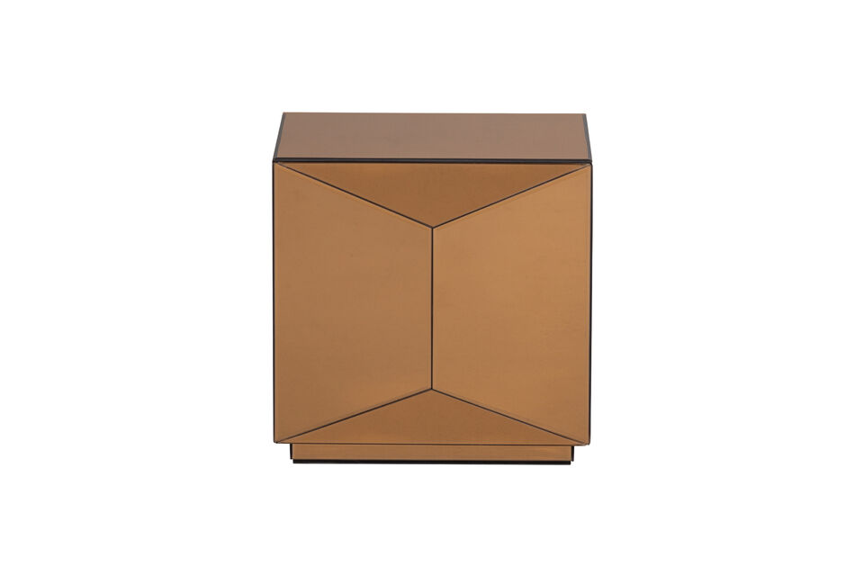 The geometric design immediately attracts attention
