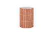 Miniature Side Table 54x38x32 cm Ceramic Old Pink Plu 4
