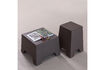 Miniature Side table high fiber clay concrete look brown Zina 2