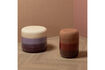 Miniature Side Table High Gloss Multi Color Metal Voro 3