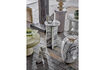Miniature Side table in nature stoneware Bard 3