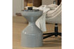 Miniature Side Table Metal Light Grey Floyd 3
