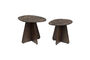 Miniature Side Table Naut Set of 2 Clipped