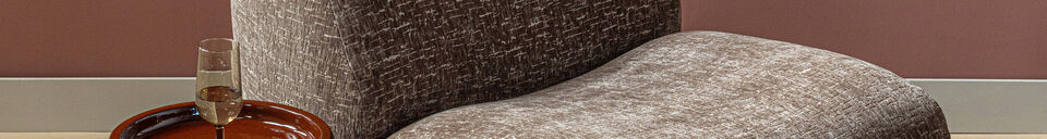 Material Details Side table Ø35x44 cm ceramic pink/brown Ollo