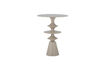 Miniature Side Table Ø35xH47 cm Nature Aluminum Samio 1