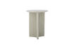 Miniature Side Table Ø40 cm White Firwood Edith 1