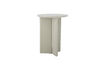 Miniature Side Table Ø40 cm White Firwood Edith 4