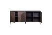 Miniature Sideboard 200 cm Ash Veneer Espresso New Gravure 5