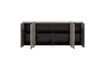 Miniaturansicht Sideboard 200 cm Eschenfurnier Warmgrau BROCK 6