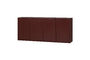Miniaturansicht Sideboard 200 cm Kiefer Bordeauxrot Merel ohne jede Grenze