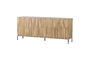 Miniature Sideboard 200 cm Natural Oak New Gravure Clipped