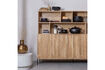 Miniature Sideboard 200 cm Natural Oak New Gravure 2
