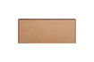 Miniature Sideboard 200 cm Pine Burgundy Red Merel 7