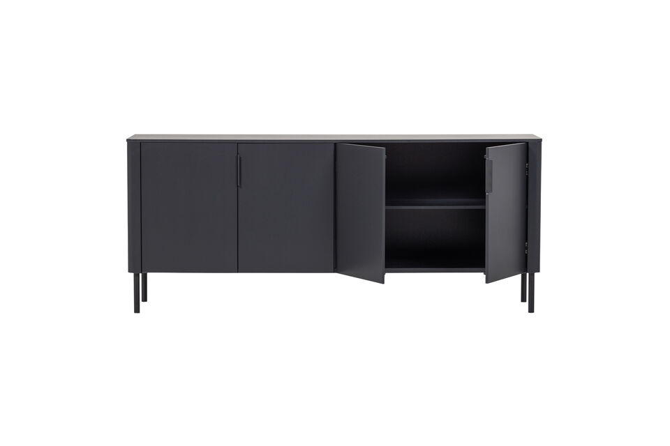 Its straight lines and refined finish exude a sense of calm and elegance