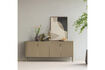 Miniature Sideboard 200 cm Pine Mud GUNNAR 2