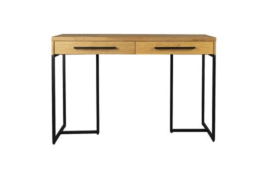 Sidetable 120 cm in eikenhout en zwart metaal Class Productfoto