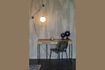 Miniatuur Sidetable 120 cm in eikenhout en zwart metaal Class 13