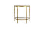Miniature Sidetable 75x38x76 cm metal antique brass Goddess Clipped
