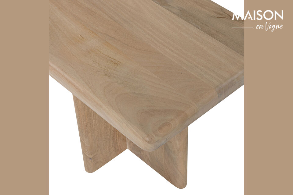 Materiaal Deze sidetable is vervaardigd uit robuust mangohout