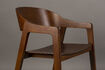 Miniatura Silla con reposabrazos de madera de nogal Westlake 10