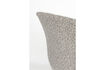 Miniatura Silla con reposabrazos en tela gris Charly 10
