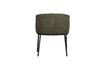 Miniatura Silla de comedor bouclé verde bosque LEON 6