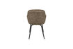 Miniatura Silla de comedor Chenille Arena oscura Runa 6