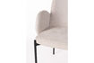 Miniatura Silla de comedor con apoyabrazos taupe Tjarda 10