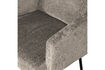 Miniatura Silla de comedor con reposabrazos tejido taupe MOUNT 5