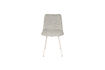 Miniatura Silla de comedor de hierro gris Fijs 4