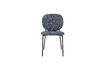 Miniatura Silla de comedor de madera contrachapada azul Percey 1