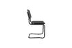 Miniatura Silla de comedor de madera de haya negra Carree 4