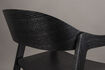 Miniatura Silla de comedor de madera negra Westlake 10