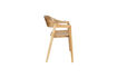 Miniatura Silla de comedor de roble natural Westlake 8