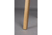 Miniatura Silla de comedor de roble natural Westlake 3