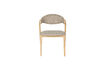 Miniatura Silla de comedor en haya beige Babington 2