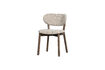 Miniatura Silla de comedor estructura de madera marrón UDAR 1