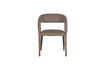 Miniatura Silla de comedor fieltro marrón Arms 2