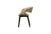 Miniatura Silla de comedor madera marrón oscuro arena YOSSI 5