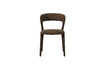 Miniatura Silla de comedor Marrón oscuro melange NOBLE 5