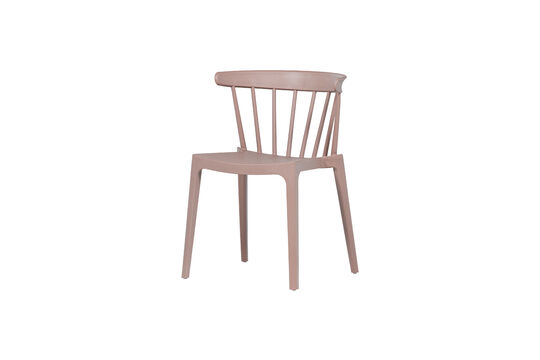Ver el perfil del producto silla de jardín con barrotes plástico rosa salmón Bliss Silla de jardín con barrotes plástico rosa salmón Bliss