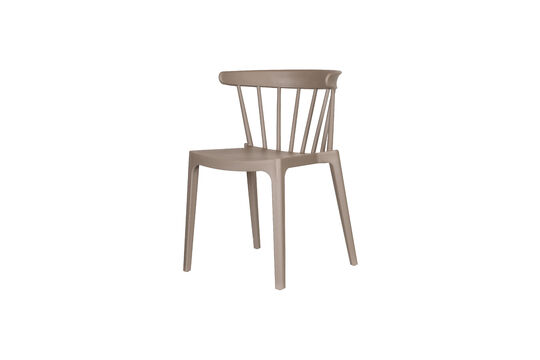 Ver el perfil del producto silla de jardín de barrotes plástico taupe Bliss Silla de jardín de barrotes plástico taupe Bliss