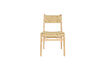 Miniatura Silla de madera beige Cecile 5
