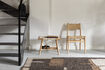 Miniatura Silla de madera beige Cecile 2
